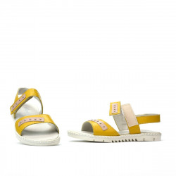 Children sandals 537 yellow