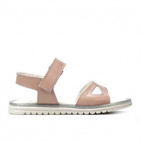 Children sandals 527 pudra pearl