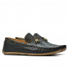 Men loafers, moccasins 863 black