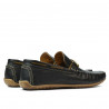 Men loafers, moccasins 863 black
