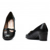 Women stylish, elegant, casual shoes 6012 black 