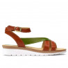 Women sandals 5060 orange combined