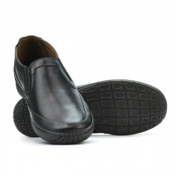 Women loafers, moccasins 6000s black