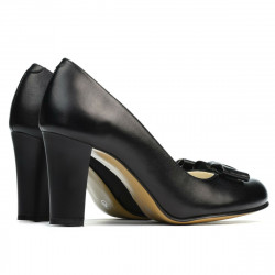 Women stylish, elegant shoes 1245 black