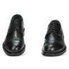 Men stylish, elegant shoes (large size) 896m black