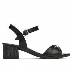 Women sandals 5066 black pearl