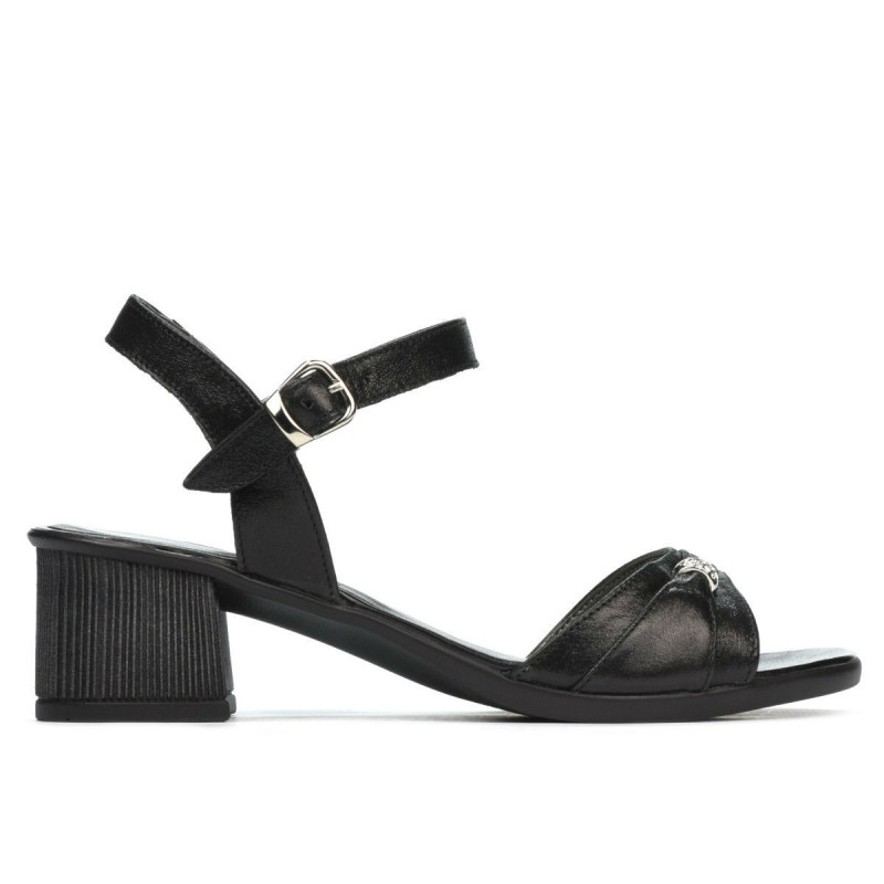Women sandals 5066 black pearl
