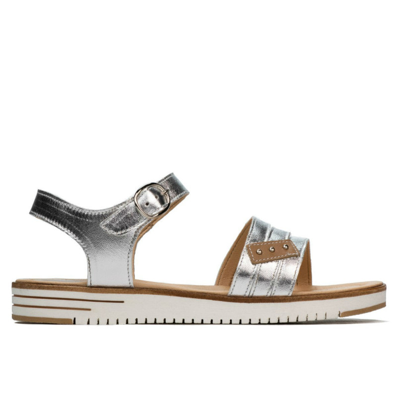 Women sandals 5067 silver