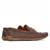 Men loafers, moccasins 863 g bordo