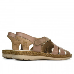 Women sandals 5062 cappuccino combined