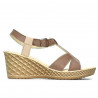 Women sandals 5065 cappuccino combined