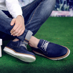 Men casual shoes 832 bufo indigo