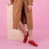 Women casual shoes 6001 red