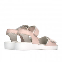 Children sandals 532 pudra