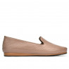 Women loafers, moccasins 6013 nude