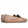 Women loafers, moccasins 6013 nude