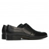 Men stylish, elegant shoes 903 black