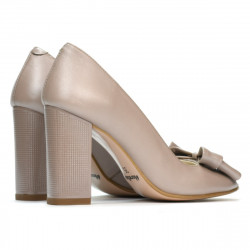 Women sandals 1271 cappuccino pearl