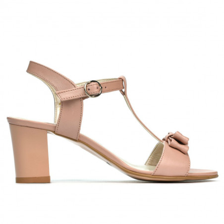 Women sandals 1257 pudra pearl
