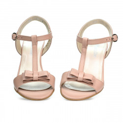 Women sandals 1257 pudra pearl