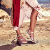 Women sandals 5067 golden lifestyle