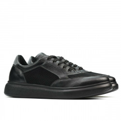 Pantofi casual/sport  barbati 906 black combined