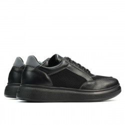 Pantofi casual/sport  barbati 906 black combined