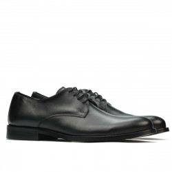 Men stylish, elegant shoes 905 black