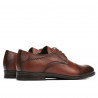 Teenagers stylish, elegant shoes 396 a cognac