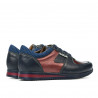 Children shoes 2002 indigo+bordo