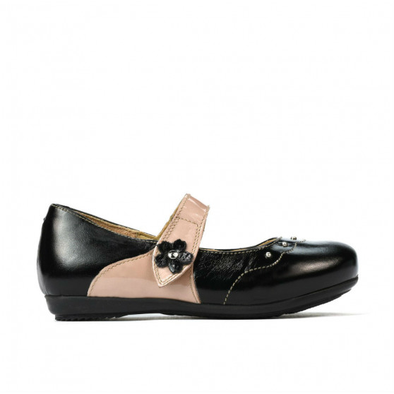 Small children shoes 68c patent black combined