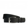 Men belt 14b black mat