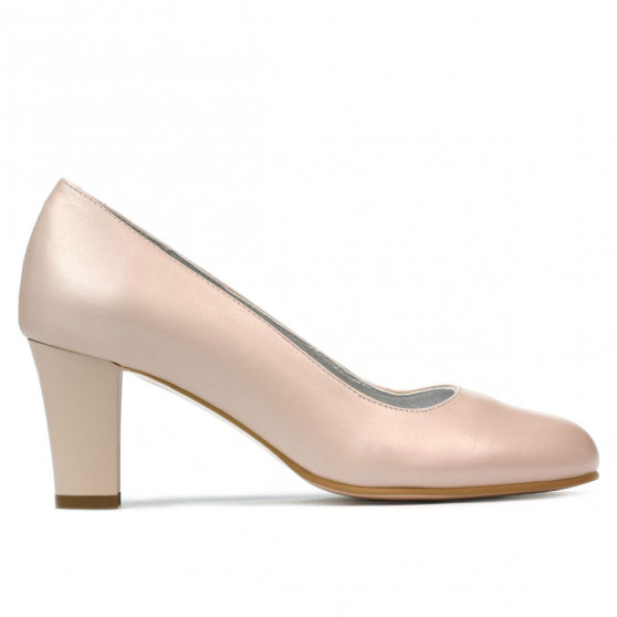 Women stylish, elegant shoes 1209 nude