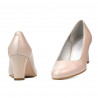 Women stylish, elegant shoes 1209 nude