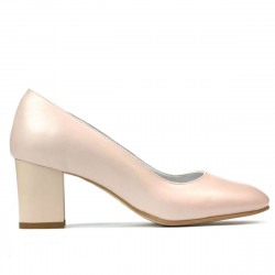 Women stylish, elegant shoes 1268 nude
