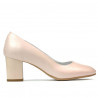Women stylish, elegant shoes 1268 nude