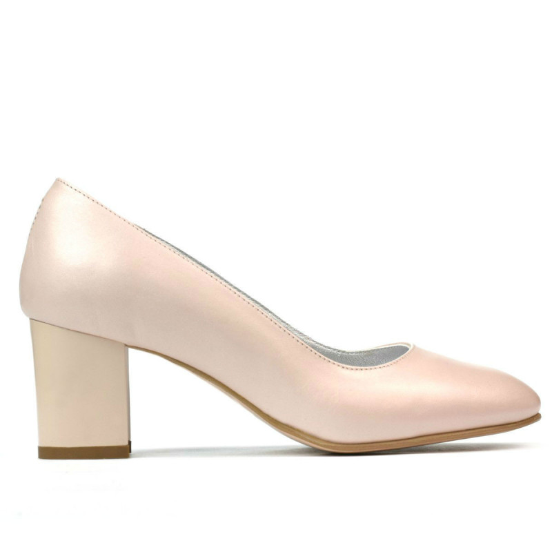 Women stylish, elegant shoes 1268 nude