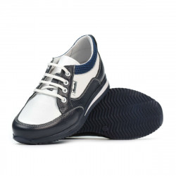 Children shoes 2001 indigo+white