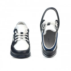 Children shoes 2001 indigo+white