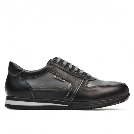 Pantofi adolescenti 377 black+gray