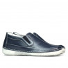 Women loafers, moccasins 6000s indigo