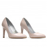 Women stylish, elegant shoes 1276 nude