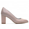 Women stylish, elegant shoes 1273 nude