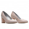 Women stylish, elegant shoes 1273 nude