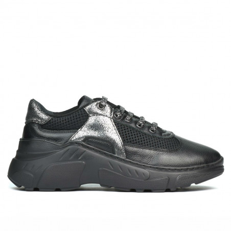 Women sport shoes 6015 black combined