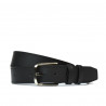Men belt 36bc black mat
