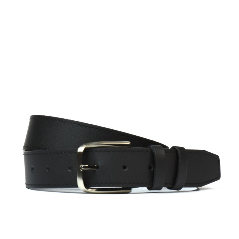 Men belt 36bc black mat