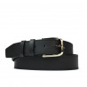 Men belt 36bc black mat