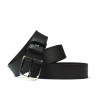 Men belt 36bc black mat