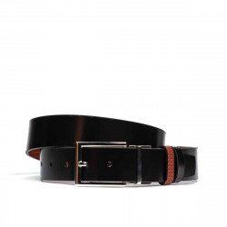 Men belt 36b black+brown presat (bicolored)